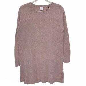 CABI Play Pullover Tunic Sweater Dusty Pink 3528
